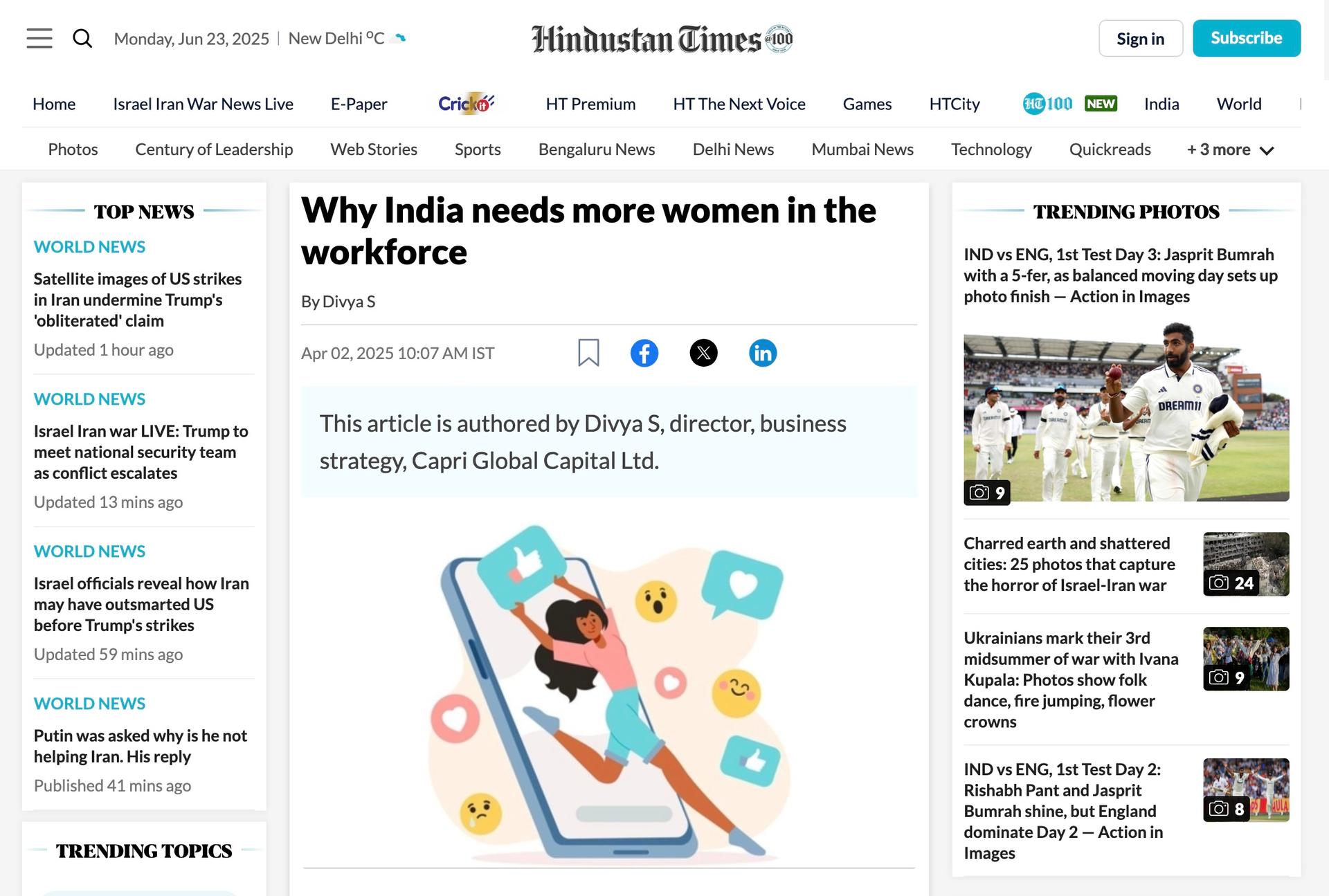 Why India needs more women in the workforce